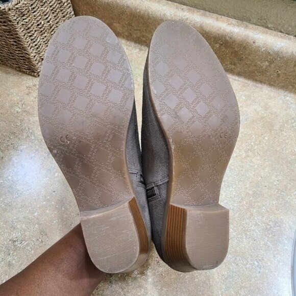 Vionic Millie Brown Suede Orthotic Ankle Boots Shoes Size 9 - Picture 10 of 11